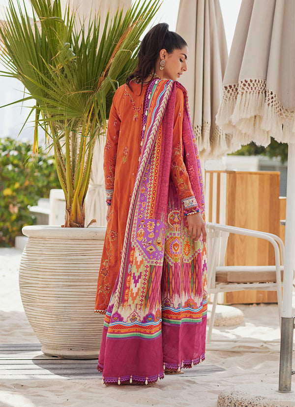 FARAH TALIB AZIZ LUXUR EID LAWN | FTA-01