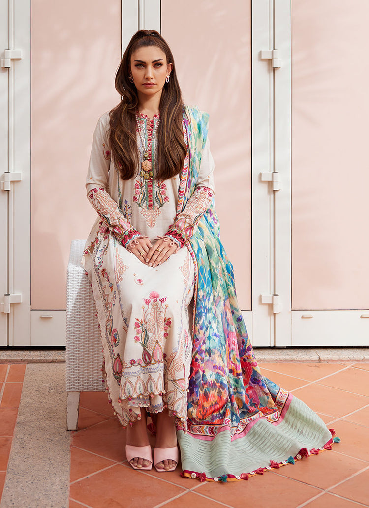 FARAH TALIB AZIZ LUXUR EID LAWN | FTA-02