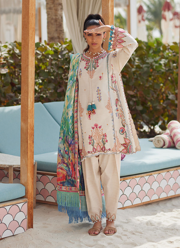 FARAH TALIB AZIZ LUXUR EID LAWN | FTA-02