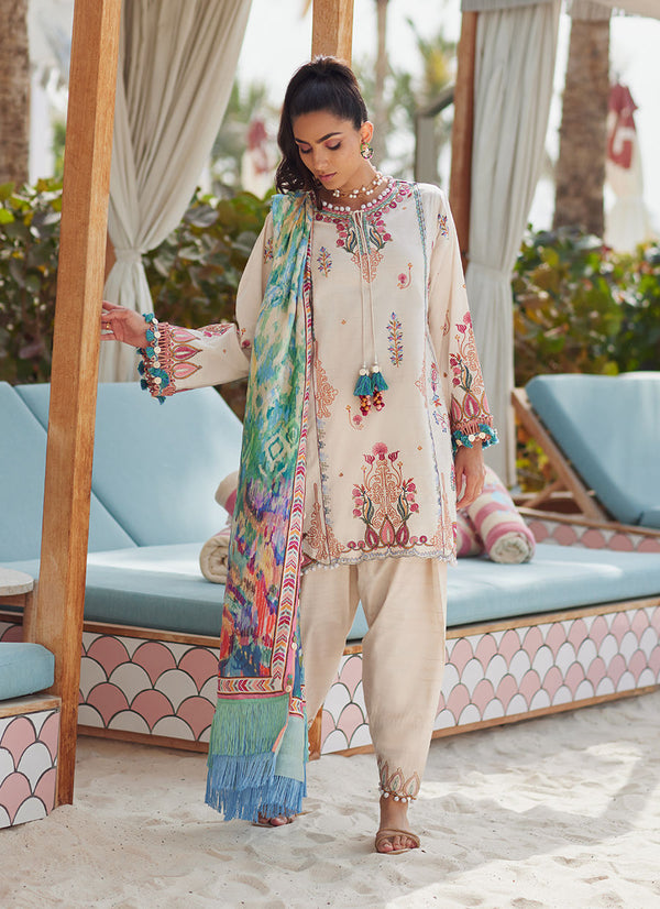 FARAH TALIB AZIZ LUXUR EID LAWN | FTA-02