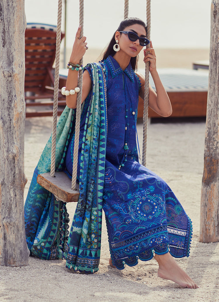 FARAH TALIB AZIZ LUXUR EID LAWN | FTA-06
