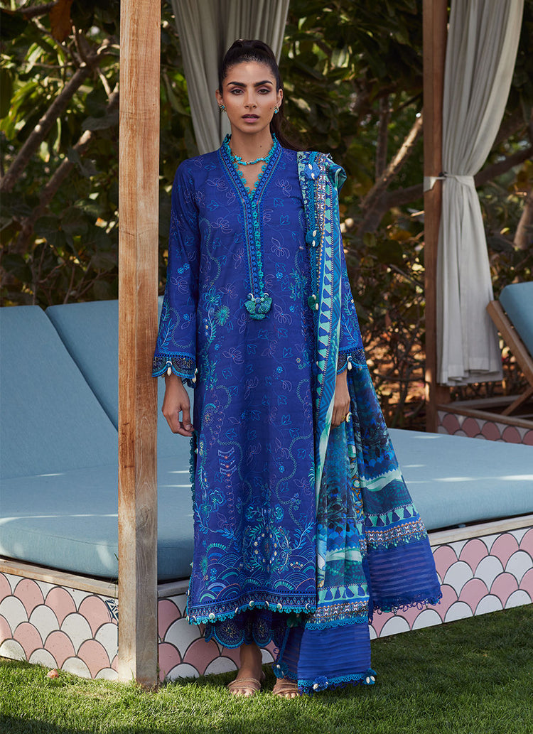 FARAH TALIB AZIZ LUXUR EID LAWN | FTA-06