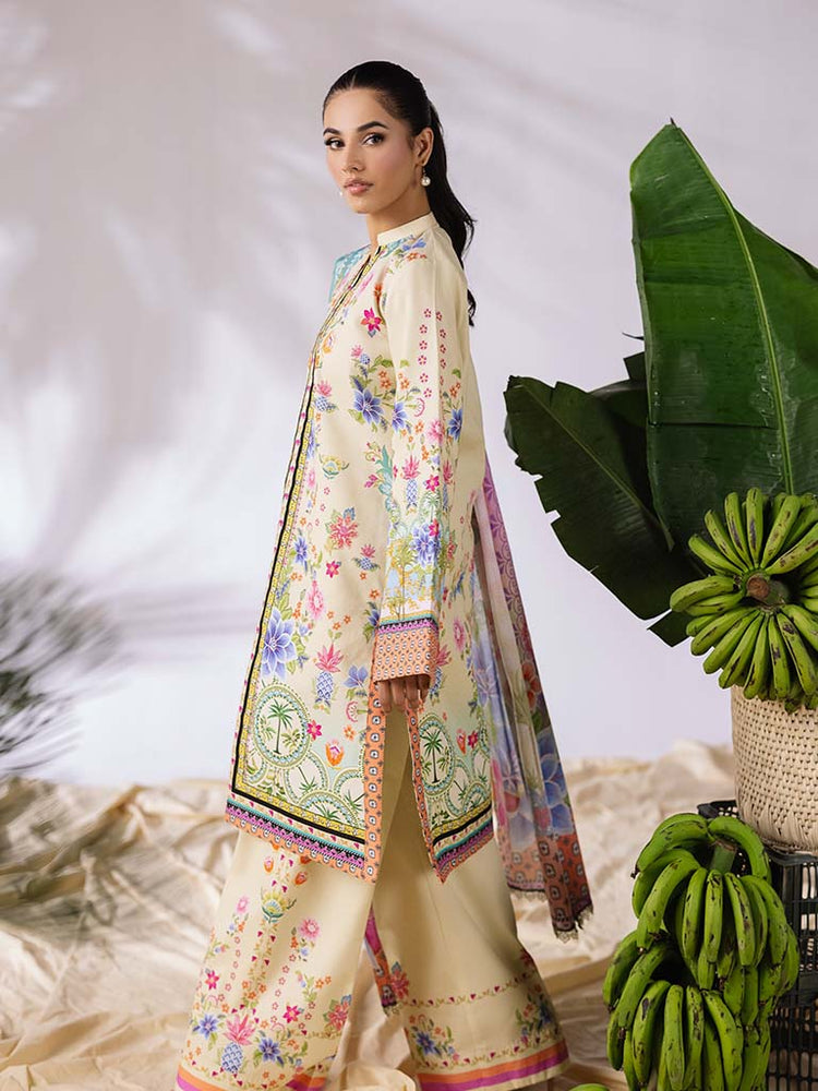 AMAL BY RABARI UN-STITCHED 3PC | D-01