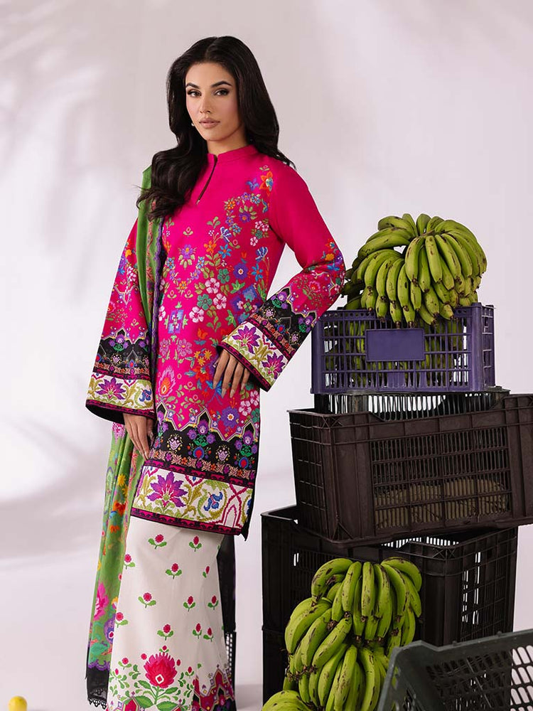 AMAL BY RABARI UN-STITCHED 3PC | D-03