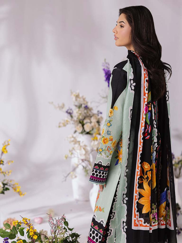 AMAL BY RABARI UN-STITCHED 3PC | D-08