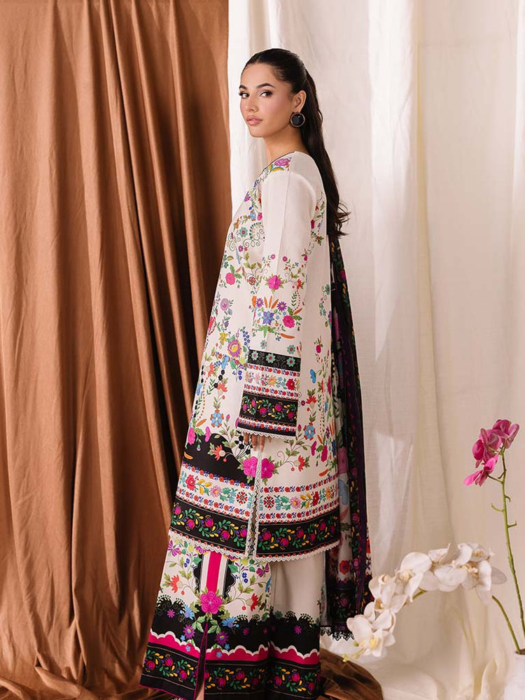 AMAL BY RABARI UN-STITCHED 3PC | D-10