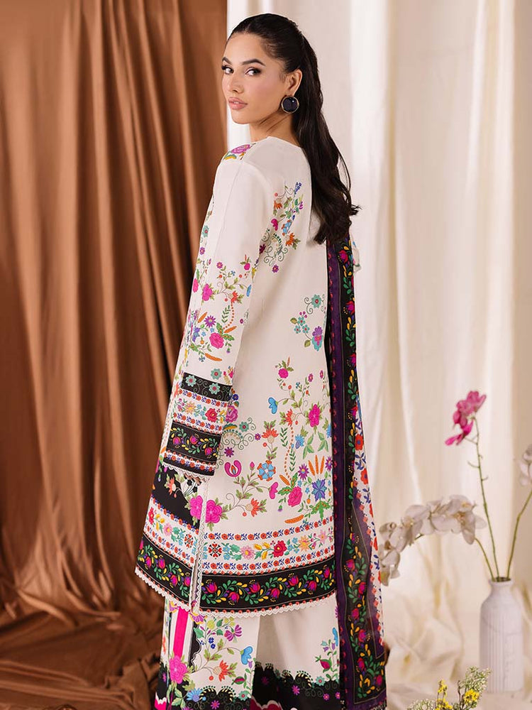 AMAL BY RABARI UN-STITCHED 3PC | D-10