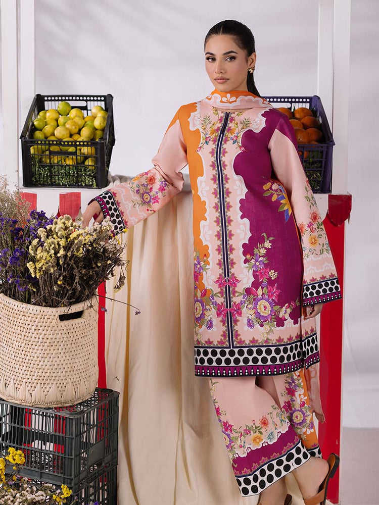 AMAL BY RABARI UN-STITCHED 3PC | D-11