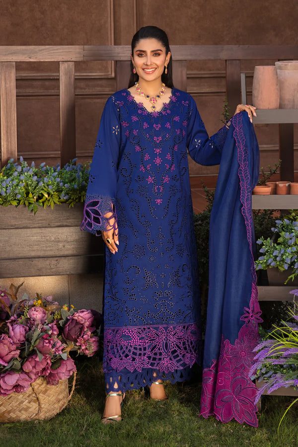 RANG RASIYA PREMIUM EID UN-STICHED 3PC|ZARA
