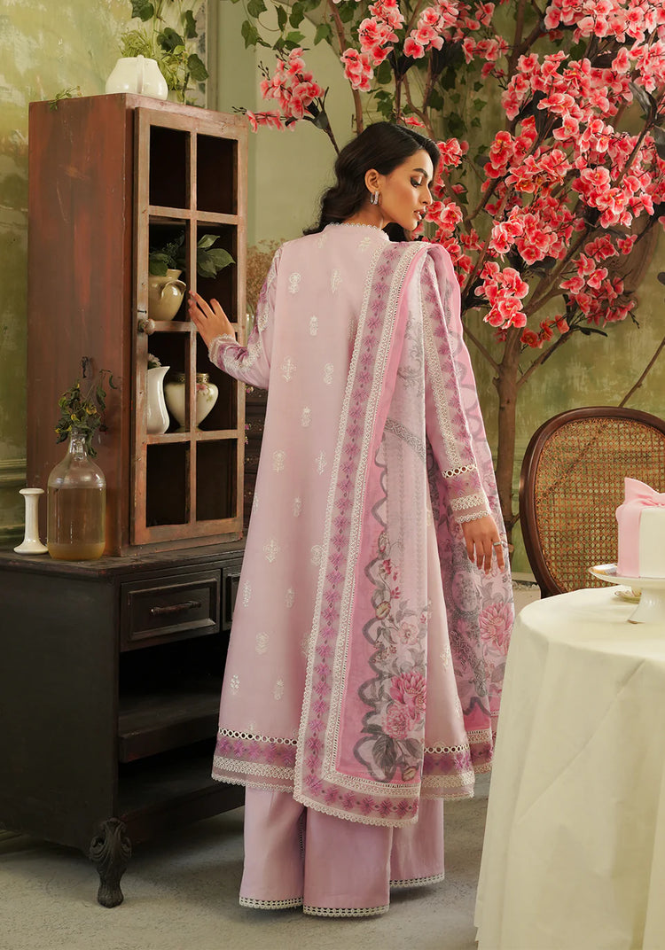 ZARQASH TRESOR UN-STICHED 3PC|ZQT 001 FAYE