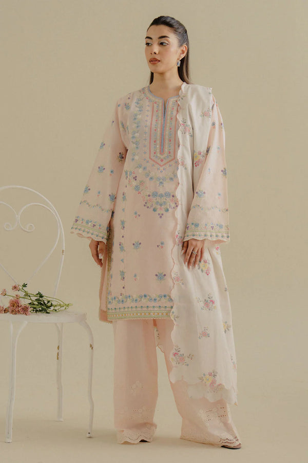 COCO BY ZARA SHAHJAHAN UN-STITCHED 3PC | Zeest-9B