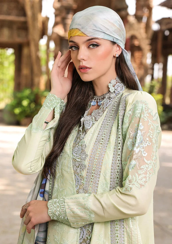TABEER LUXURY UN-STICHED 3PC|TL#07 - Mia