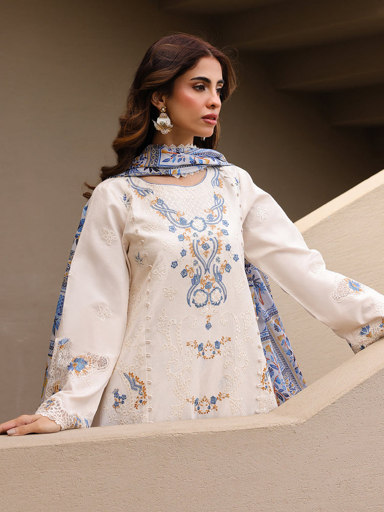 MARINE BY FAIZA FAISAL | LUXURY LAWN | MIRHA