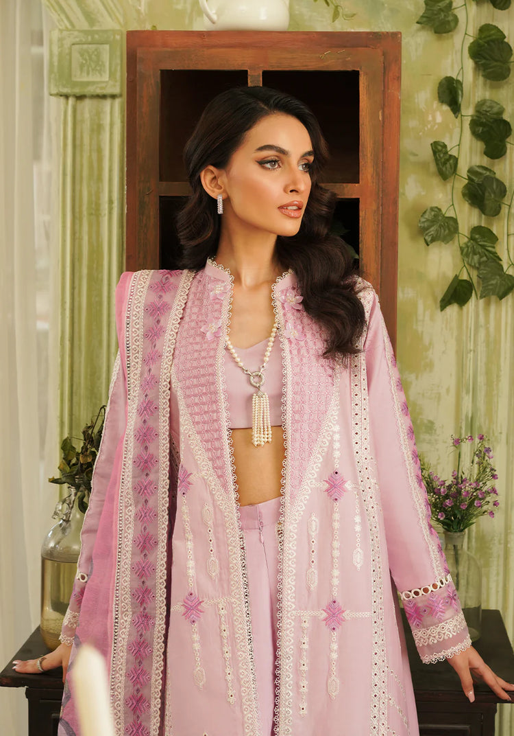 ZARQASH TRESOR UN-STICHED 3PC|ZQT 001 FAYE