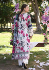 ELAF PREMIUM PRINT CHIKANKARI UN-STICHED 3PC|ECK-01A LOVELIGHT