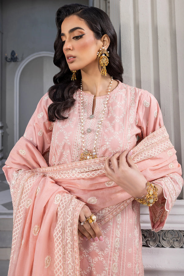 LSM LAKHANY EXCLUSIVE UN-STICHED 3 PC| LG-AM-0060