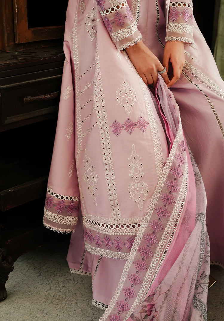 ZARQASH TRESOR UN-STICHED 3PC|ZQT 001 FAYE