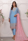 FLORUM BY SOGHAT LUXURY HANDWORK 3 PC | D04