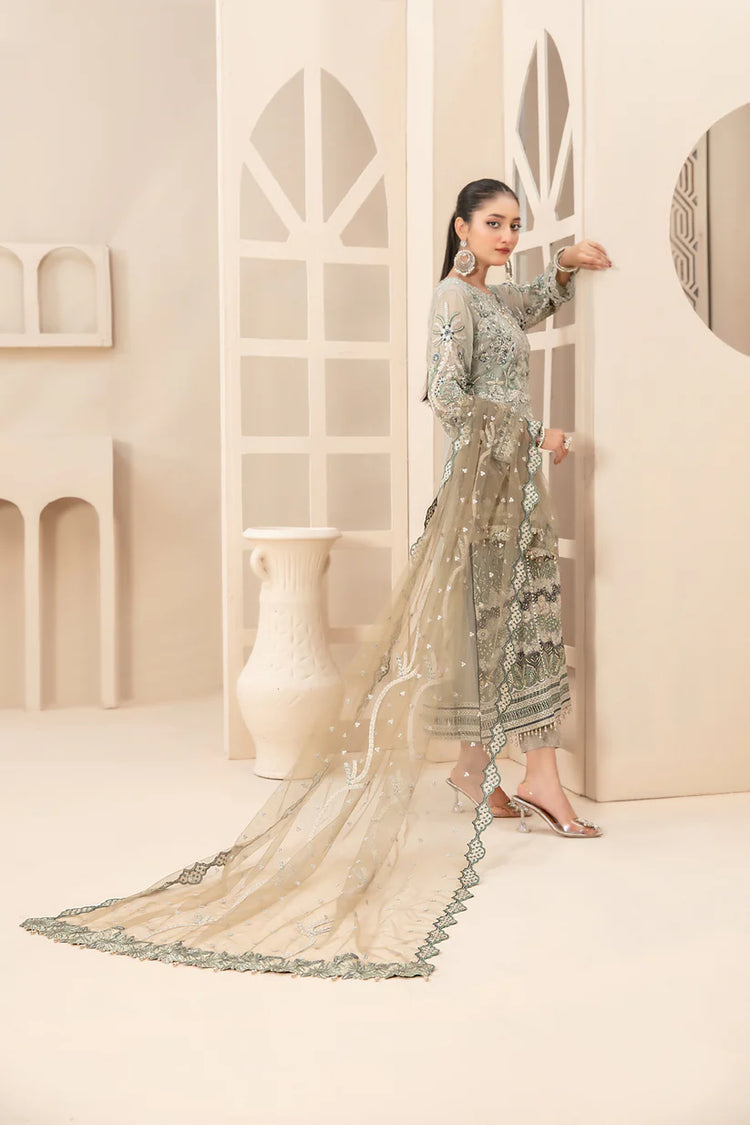 SALOMI BY TAWAKKAL SEMI-STITCHED 3PC | D-6818