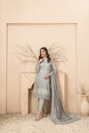 FARIDEH BY TAWAKKAL |UNSTITCHED LAWN 3PC| D-2595