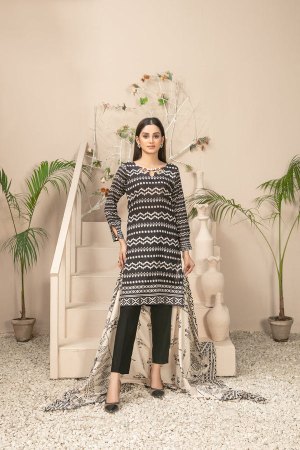 TIYANI BY TAWAKKAL UNSTITCHED LAWN DU-3598