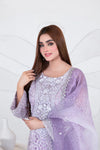 GELAREH BY TAWAKKAL SEMI STITCHED 3PC | D-3654