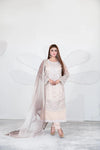 GELAREH BY TAWAKKAL SEMI STITCHED 3PC | D-3651