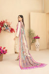 ZENARA BY TAWAKKAL SEMI-STITCHED 3PC | D-1892