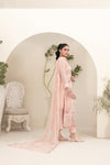 SETAREH BY TAWAKKAL SEMI STITCHED 3PC | D-5627