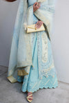 QALAMKAR CHIKANKARI UN-STITCHED 3PC| CM-05 NAYRA