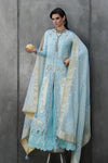 QALAMKAR CHIKANKARI UN-STITCHED 3PC| CM-05 NAYRA