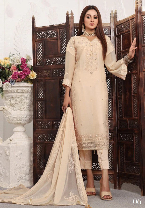 FLORUM BY SOGHAT LUXURY HANDWORK 3 PC | D06