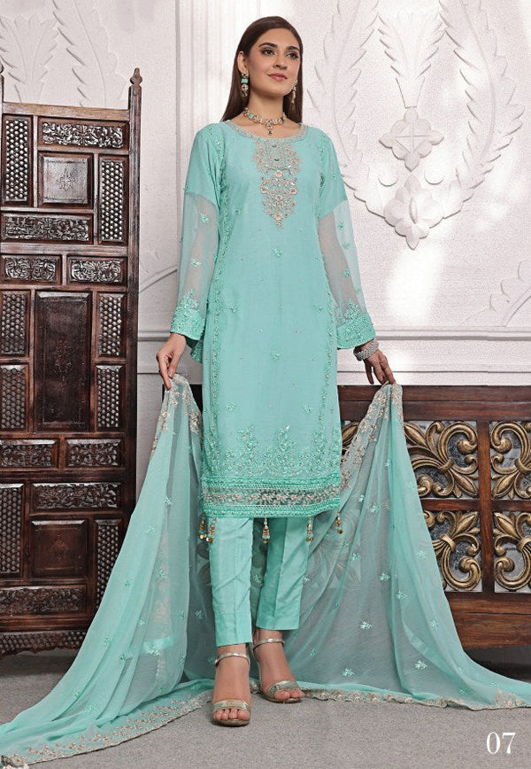 FLORUM BY SOGHAT LUXURY HANDWORK 3 PC | D07