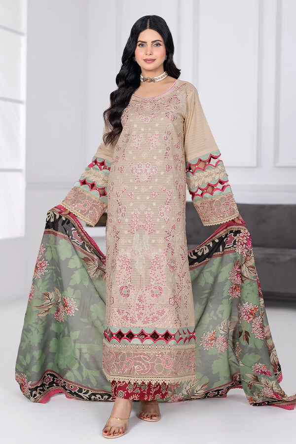 MASWA BY JOHRA UN-STITCHED 3PC | JS-419-MSW
