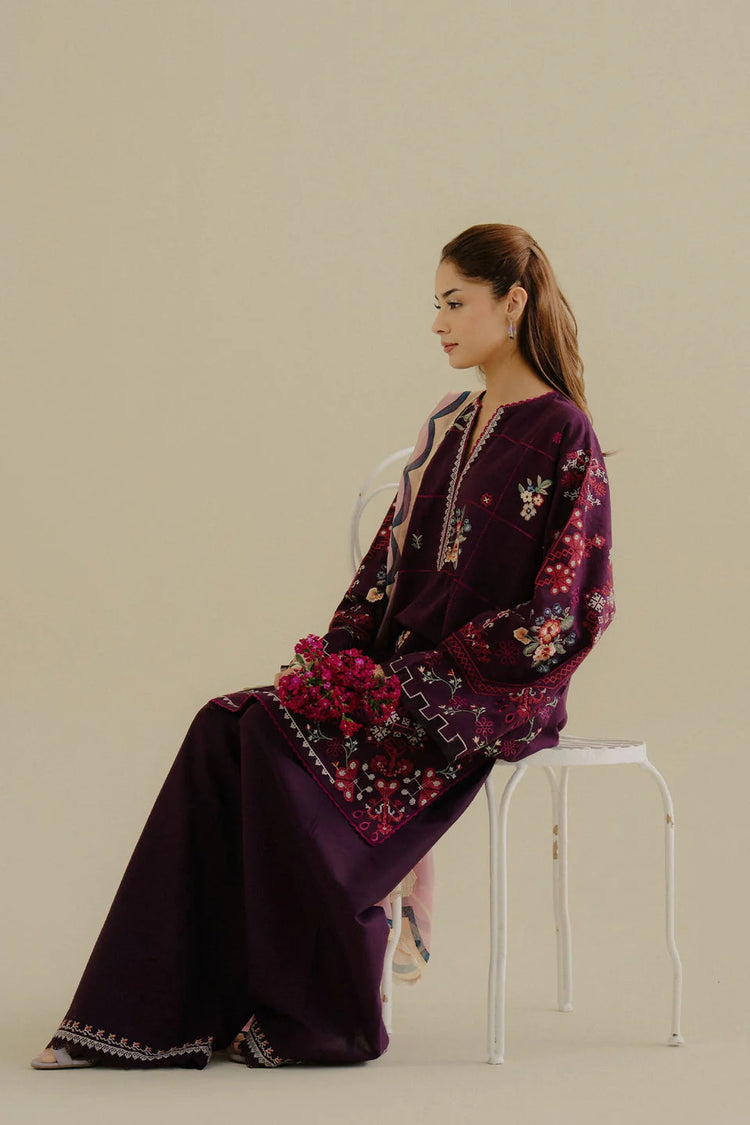 COCO BY ZARA SHAHJAHAN UN-STITCHED 3PC | Sufa-5B