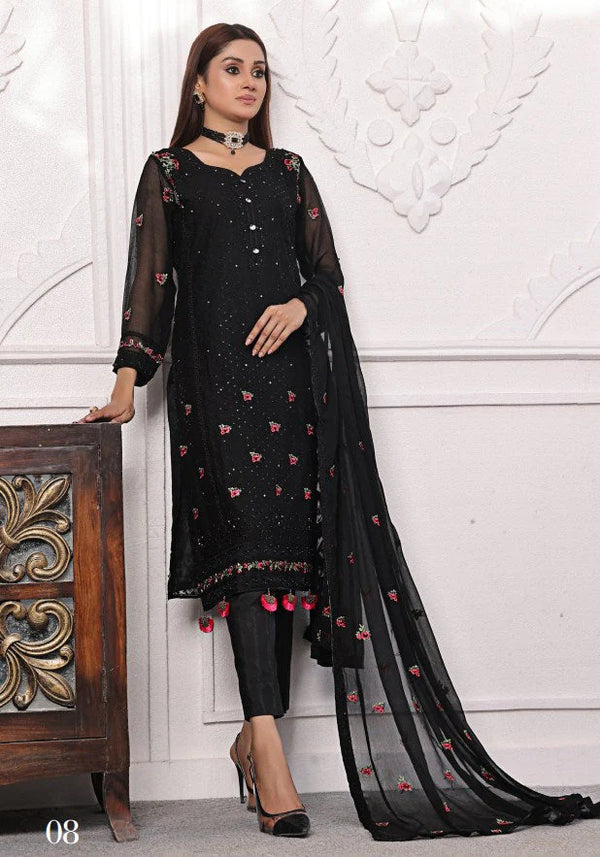 FLORUM BY SOGHAT LUXURY HANDWORK 3 PC | D08