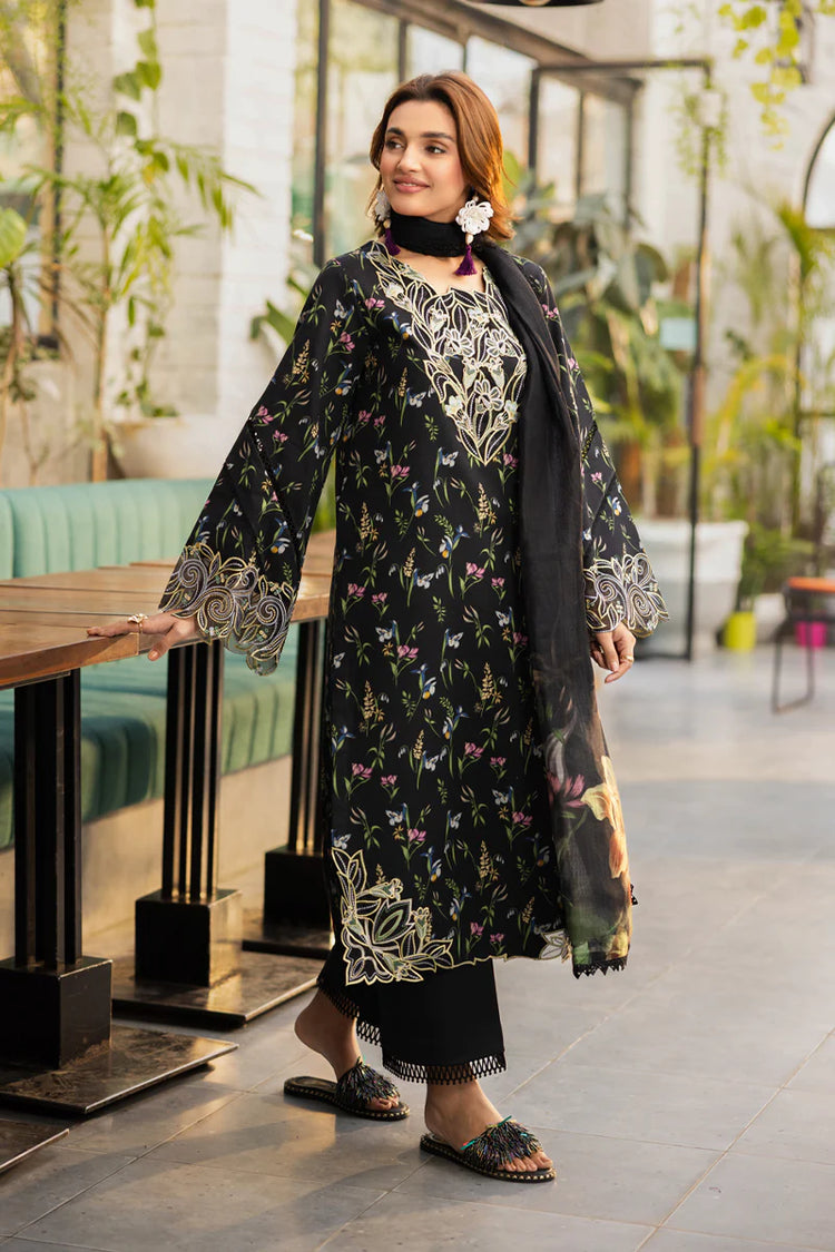 LIFESTYLE BY RANG RASIYA UN-STITCHED 3PC | Midnight