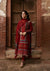 Aangan-Print Chiffon'26 By Kahf - KPS-1A SURKH NOOR