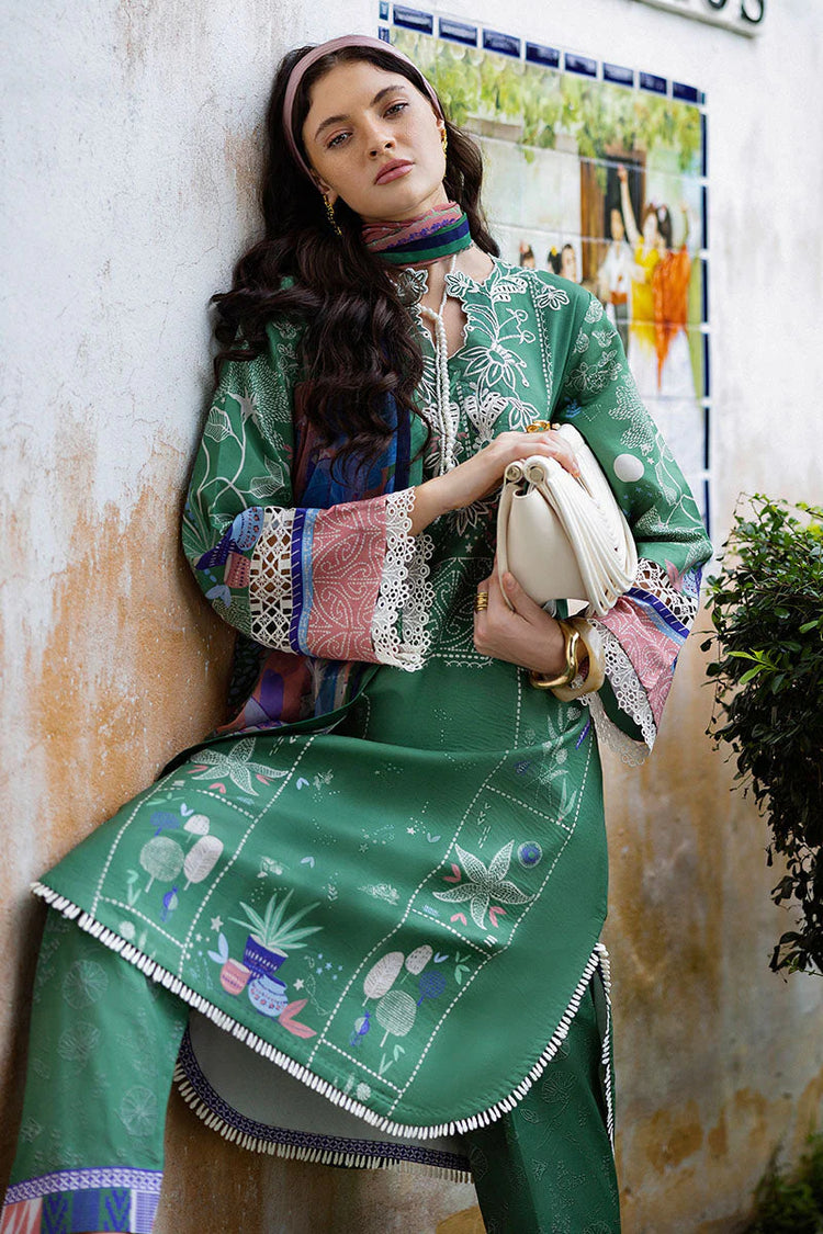 MIRASOL BY HEMLINE UN-STITCHED 3PC | FLOR JAZMIN