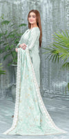 Sameeha Emb Paste Print Cutwork Dupatta By Tawakkal Fab D-1916