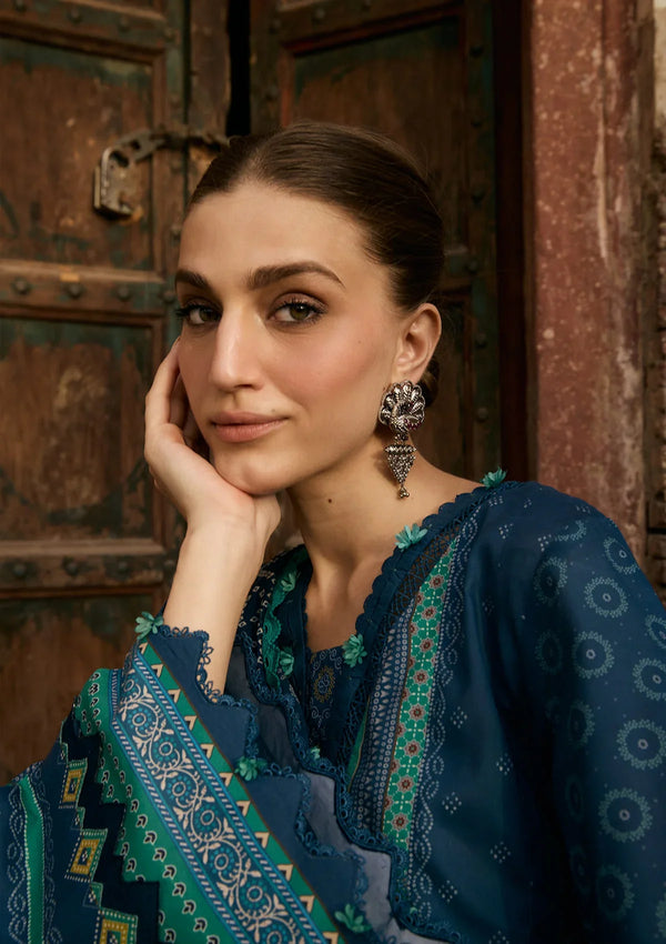 Aangan-Print Chiffon'26 By Kahf - KPS-1B SUMBUL