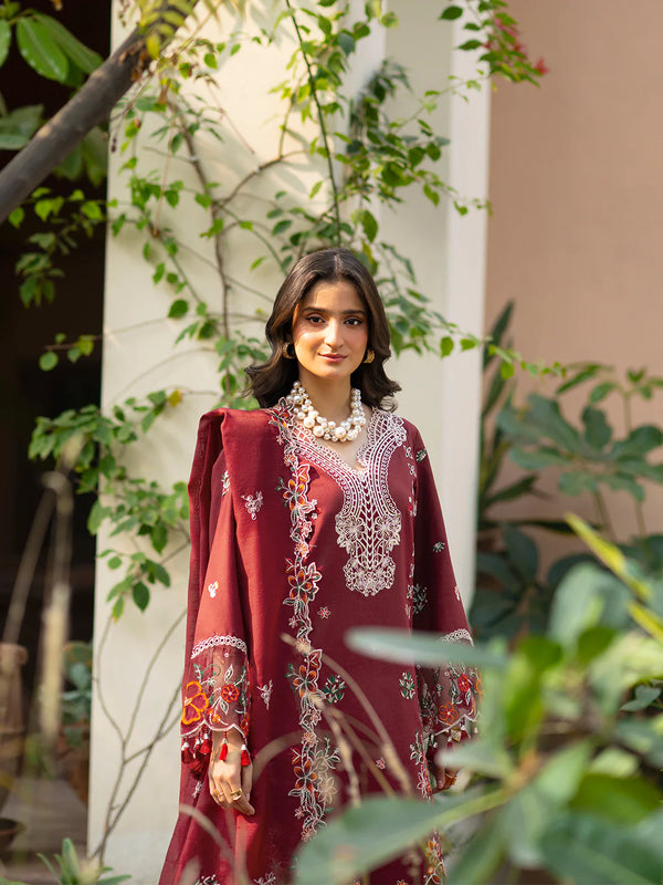 ANGAN BY MAHNUR LUXURY LAWN UNSTITCHED '26-AN-001