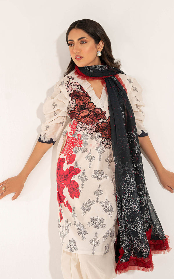 LEIA SUMMER LAWN BY || ASIFA & NABEEL || LUNA (LL-10)