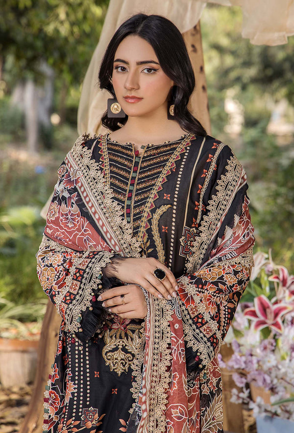 JASMINE UN-STITCHED LAWNADAN LIBAS -2369