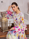Pretty Petals By Gulljee Printed Embroidered Lawn Collection - D10