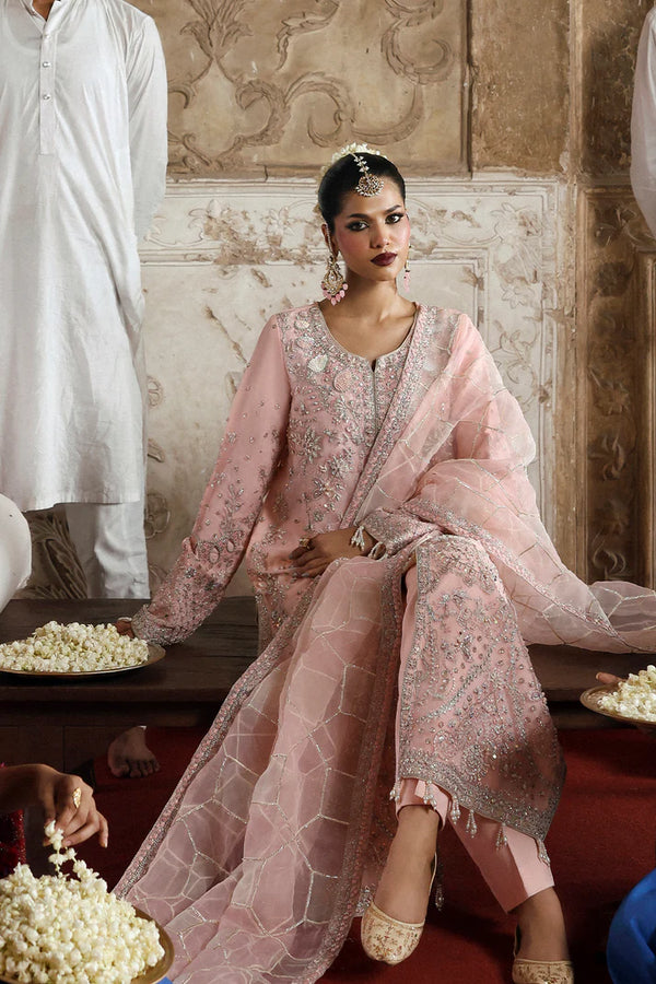 ROMANSIYYAHBY EMAAN | ADEEL UN-STITCHED 3PC | GULSHEEN