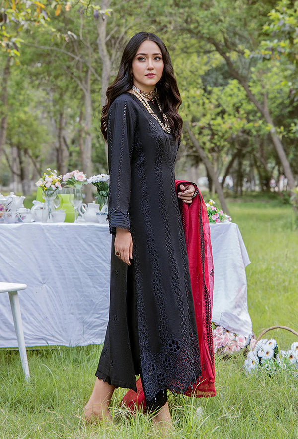 MAAH RUK LAWN EMBROIDERED UN-STITCHED BY HUMDUM-MR-10
