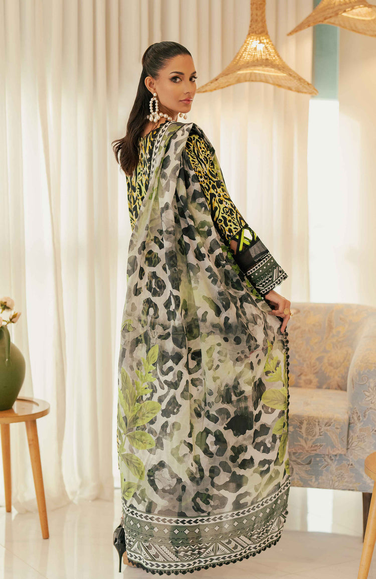 SUNSHINE BLOOM - COTTON SILK | UN-STITCHED-3PC | S-10