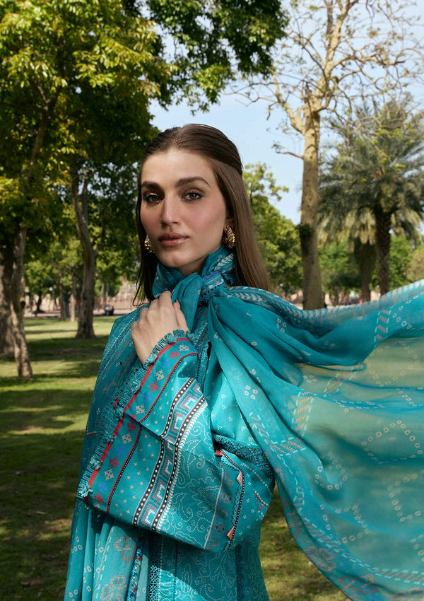 Aangan-Print Chiffon'26 By Kahf - KPS-5B KEHKASHAN
