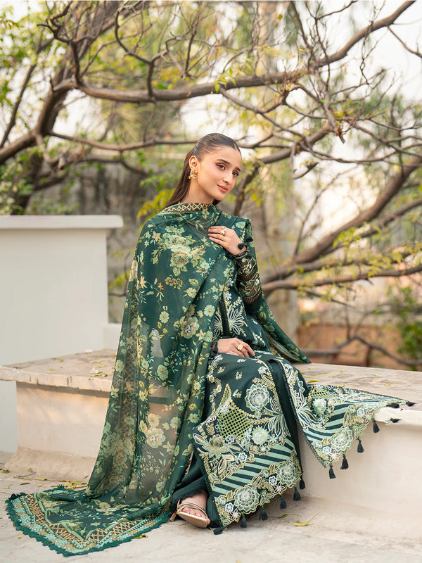 ANGAN BY MAHNUR LUXURY LAWN UNSTITCHED '26-AN-010